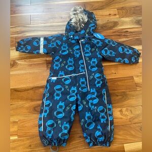 Lassie Findland Boy Snowsuit 74cm for 9month old. Model 710714
